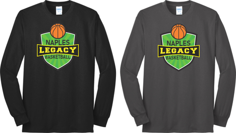 Legacy Basketball long sleeve cotton T shirt